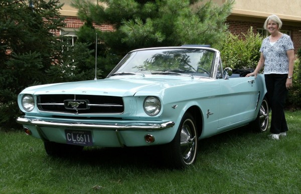 Gail Wise inadvertently became the first Mustang owner when she bought her car on April 15 1964 - two days before it was launched